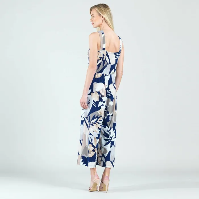 Grecian Halter Pocket Jumpsuit 8211 Geo Flower 8211 Final Sale Women Clara Sunwoo Dresses Jumpsuits