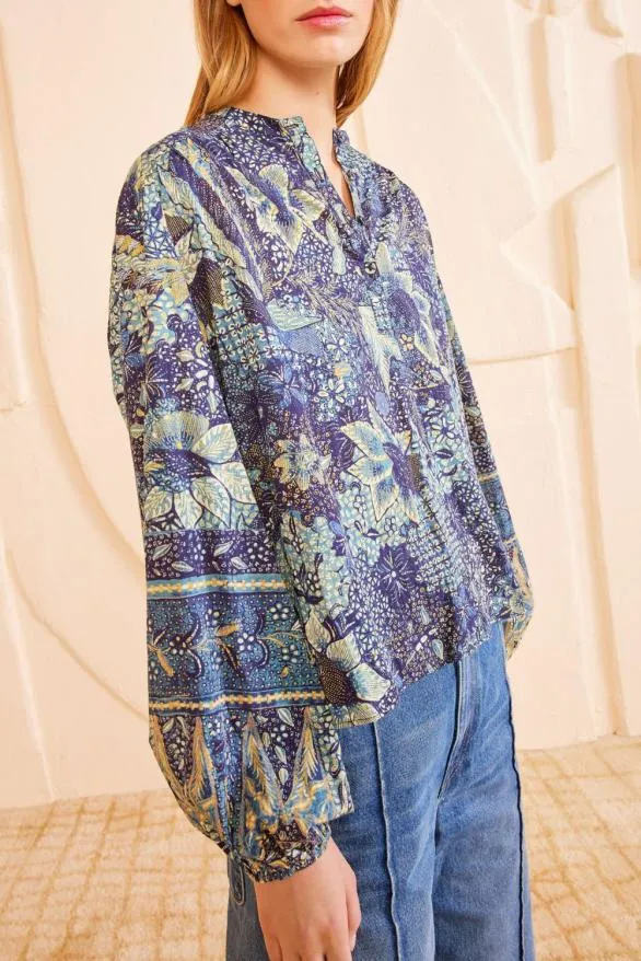 Harlowe Blouse Portofino Women Ulla Johnson Tops Harlowe Blouse Portofino Women Ulla Johnson Tops