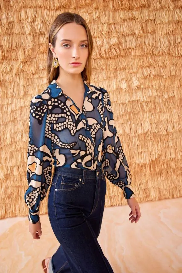 Hera Blouse Celestine Women Ulla Johnson Tops