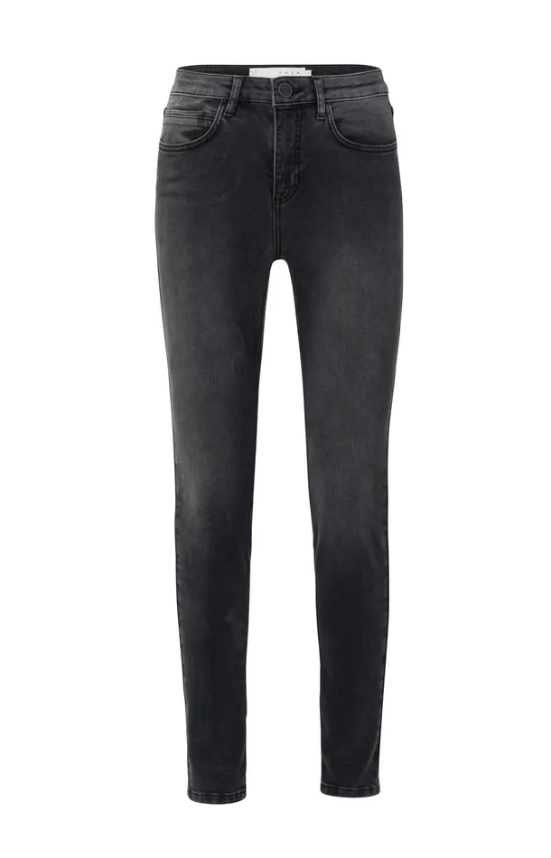 High Waist Skinny Denim Jeans In A Stretchy Cotton Blend Grey Denim Women YAYA Jeans High Waist Skinny Denim Jeans In A Stretchy Cotton Blend Grey Denim Women YAYA Jeans