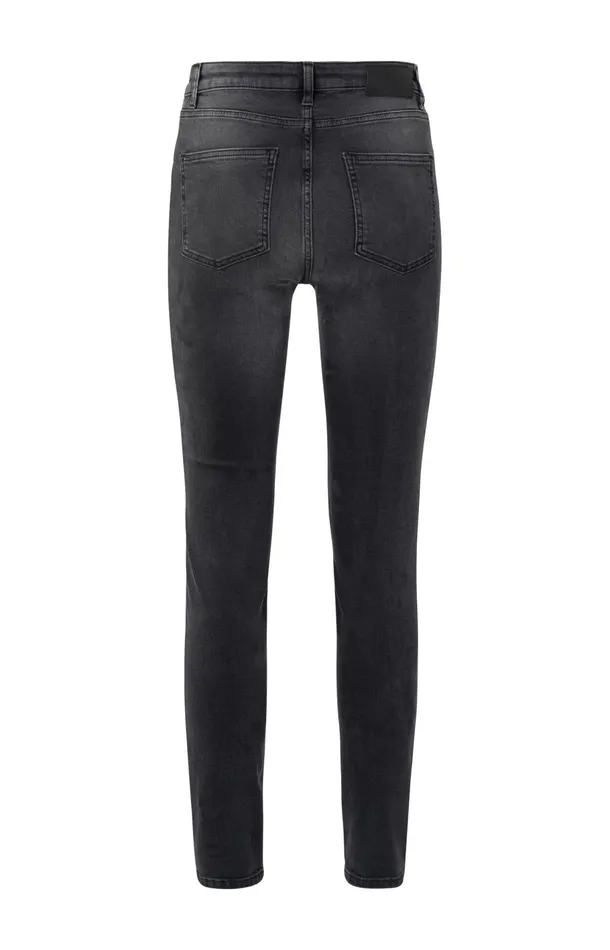 High Waist Skinny Denim Jeans In A Stretchy Cotton Blend Grey Denim Women YAYA Jeans High Waist Skinny Denim Jeans In A Stretchy Cotton Blend Grey Denim Women YAYA Jeans