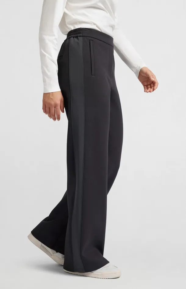Highwaisted Wideleg Trousers Phantom Women YAYA Trousers Highwaisted Wideleg Trousers Phantom Women YAYA Trousers