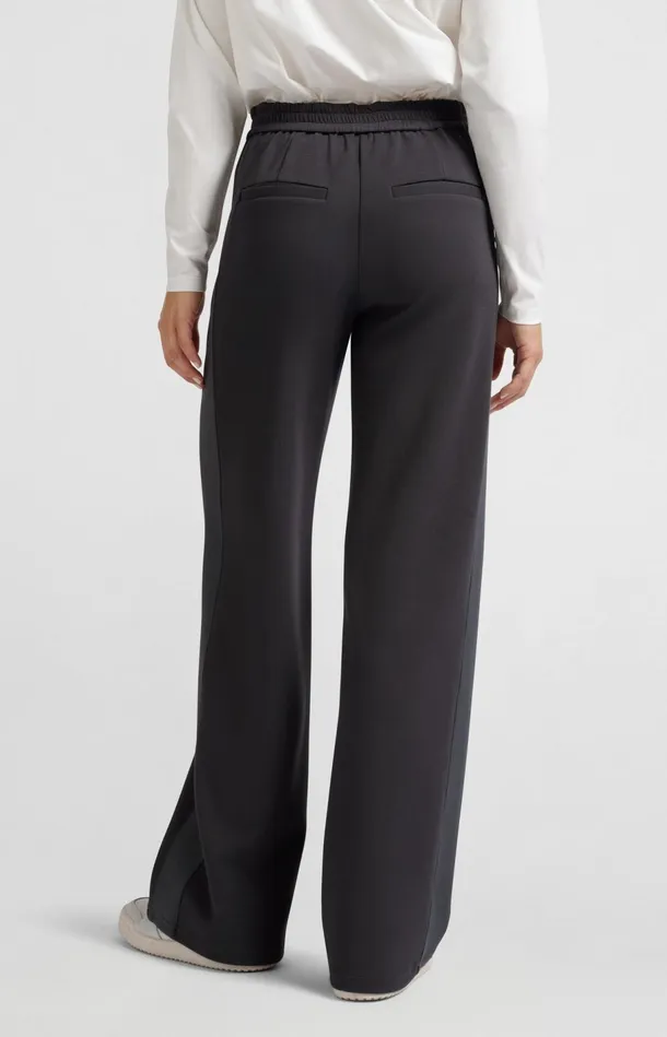 Highwaisted Wideleg Trousers Phantom Women YAYA Trousers Highwaisted Wideleg Trousers Phantom Women YAYA Trousers
