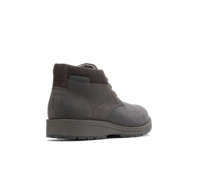Hush Puppies Boots Men Beauceron Short Ice Dark Brown Waterproof Leather Hush Puppies Boots Men Beauceron Short Ice Dark Brown Waterproof Leather