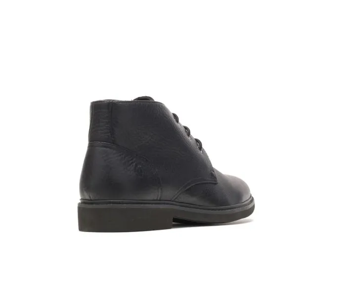 Hush Puppies Boots Men Detroit Chukka Black Leather Hush Puppies Boots Men Detroit Chukka Black Leather
