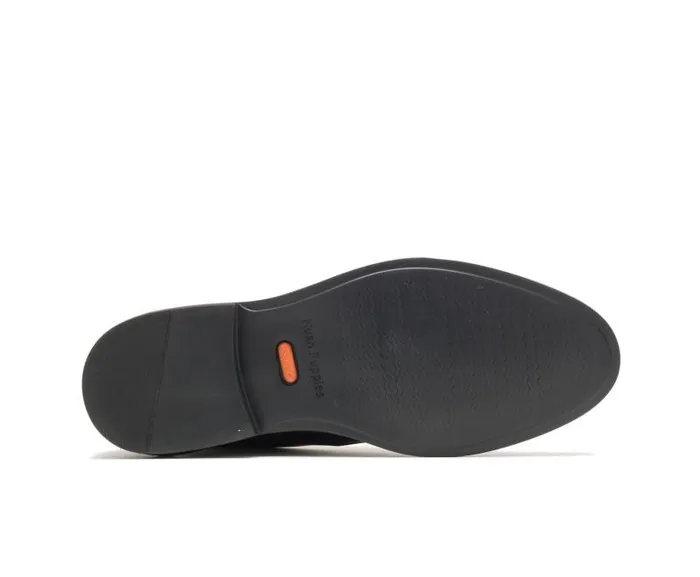 Hush Puppies Boots Men Detroit Chukka Black Leather Hush Puppies Boots Men Detroit Chukka Black Leather