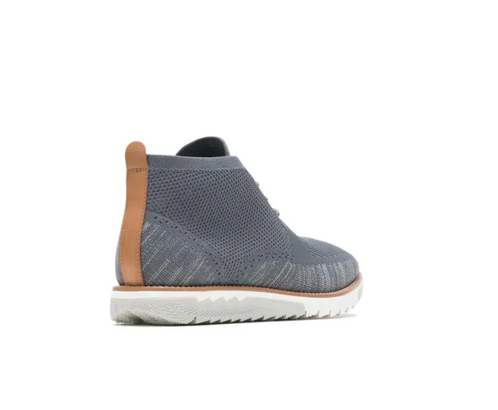 Hush Puppies Boots Men Expert Chukka Knit Dark Grey Multi Knit