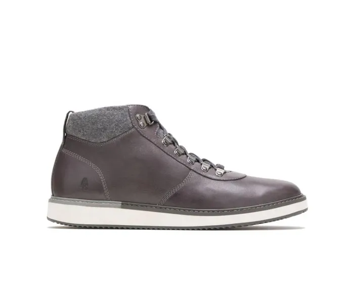 Hush Puppies Boots Men Heath Hiker Boot Dark Grey Leather