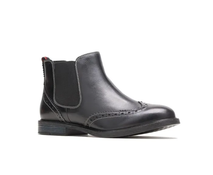 Hush Puppies Boots Women Bailey Chelsea Boot Black Leather Hush Puppies Boots Women Bailey Chelsea Boot Black Leather