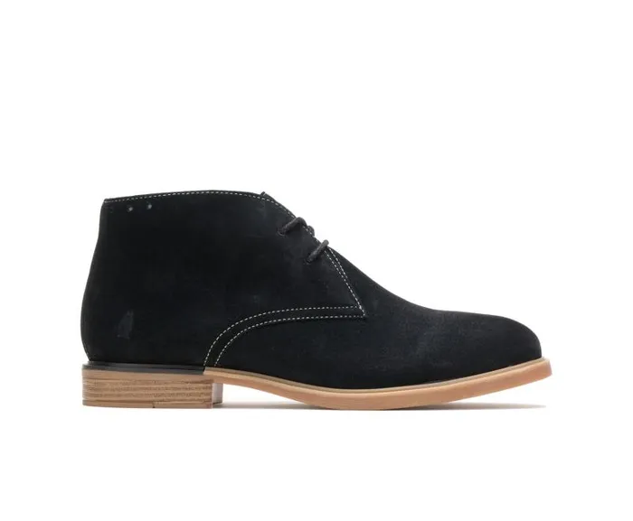 Hush Puppies Boots Women Bailey Chukka Boot Black Suede