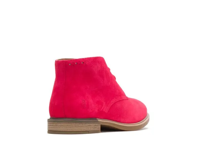Hush Puppies Boots Women Bailey Chukka Boot Fire Red Suede Hush Puppies Boots Women Bailey Chukka Boot Fire Red Suede