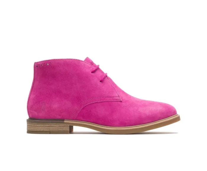 Hush Puppies Boots Women Bailey Chukka Boot Jazzberry Suede