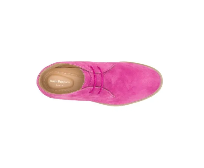 Hush Puppies Boots Women Bailey Chukka Boot Jazzberry Suede Hush Puppies Boots Women Bailey Chukka Boot Jazzberry Suede