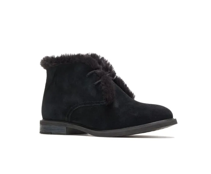 Hush Puppies Boots Women Bailey Fur Chukka Black Suede Hush Puppies Boots Women Bailey Fur Chukka Black Suede