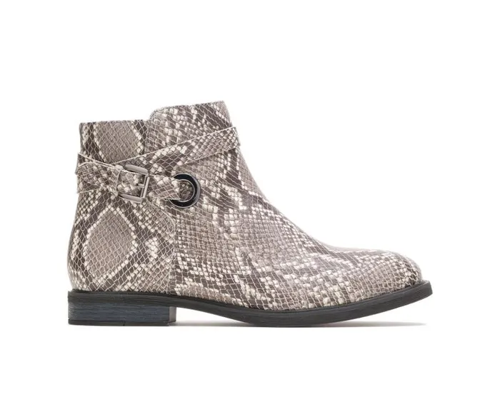 Hush Puppies Boots Women Bailey Strap Boot Natural Snake Leather