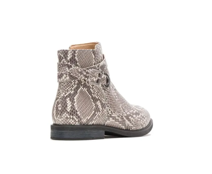 Hush Puppies Boots Women Bailey Strap Boot Natural Snake Leather Hush Puppies Boots Women Bailey Strap Boot Natural Snake Leather