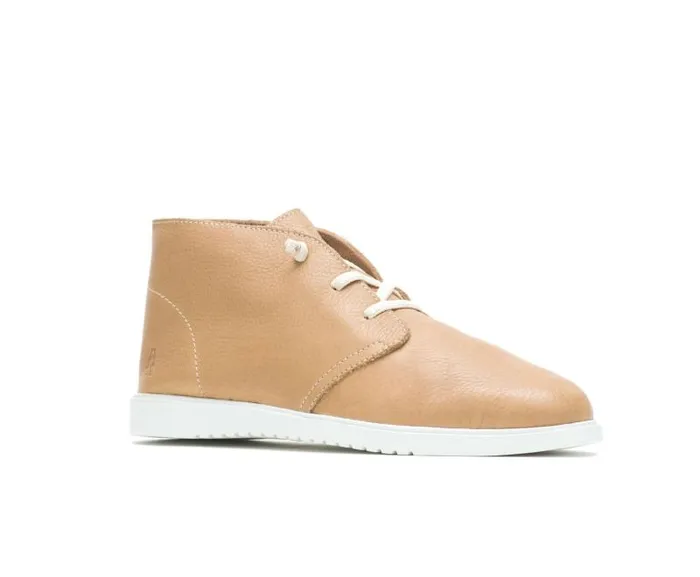 Hush Puppies Boots Women Everyday Chukka Tan Leather