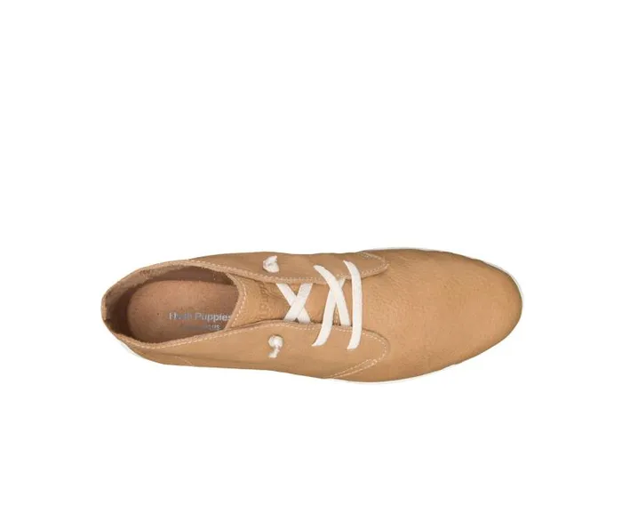 Hush Puppies Boots Women Everyday Chukka Tan Leather