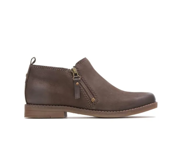 Hush Puppies Boots Women Mazin Cayto Dark Brown Nubuck