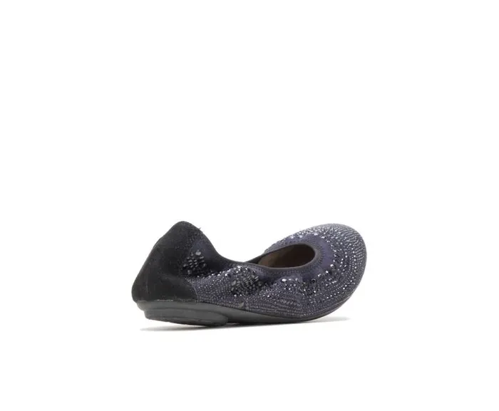 Hush Puppies Flats and SlipOns Women Chaste Ballet Black Stud Hush Puppies Flats and SlipOns Women Chaste Ballet Black Stud