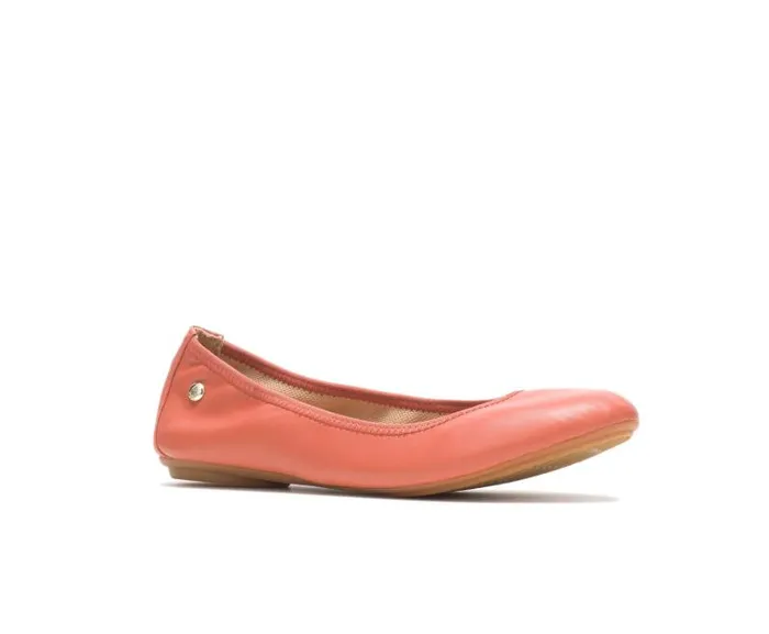 Hush Puppies Flats and SlipOns Women Chaste Ballet Ginger Spice Leather Hush Puppies Flats and SlipOns Women Chaste Ballet Ginger Spice Leather