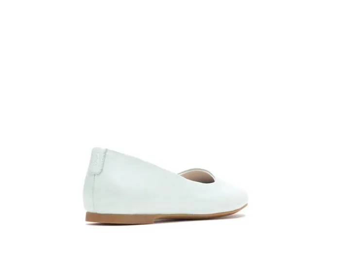 Hush Puppies Flats and SlipOns Women Kendal Ballet Perfect Fit Pale Blue Leather Hush Puppies Flats and SlipOns Women Kendal Ballet Perfect Fit Pale Blue Leather