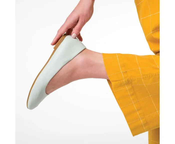 Hush Puppies Flats and SlipOns Women Kendal Ballet Perfect Fit Tan Leather
