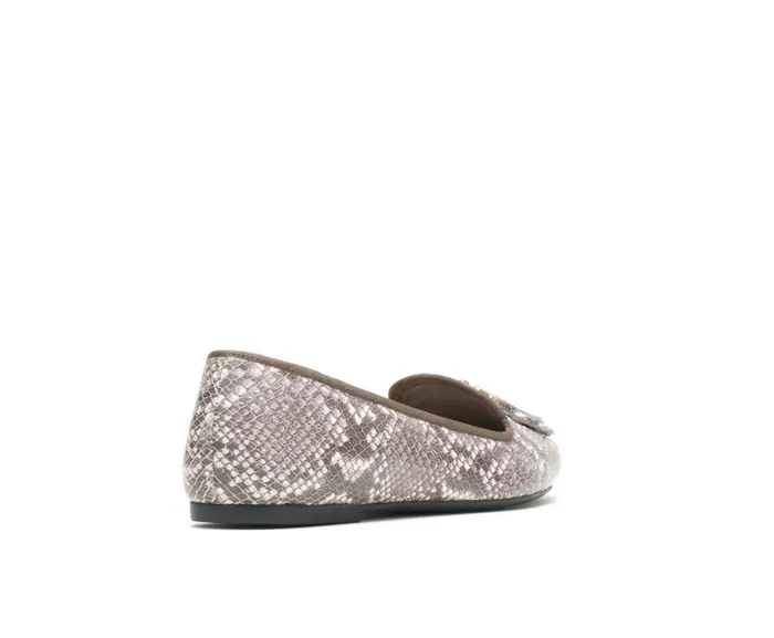 Hush Puppies Flats and SlipOns Women Sadie Tassel SlipOn Natural Snake Leather Hush Puppies Flats and SlipOns Women Sadie Tassel SlipOn Natural Snake Leather