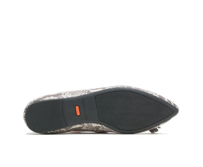 Hush Puppies Flats and SlipOns Women Sadie Tassel SlipOn Natural Snake Leather Hush Puppies Flats and SlipOns Women Sadie Tassel SlipOn Natural Snake Leather