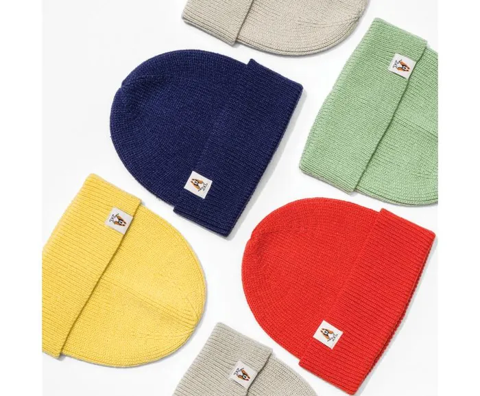 Hush Puppies Hats MenWomen Knit Beanie Navy