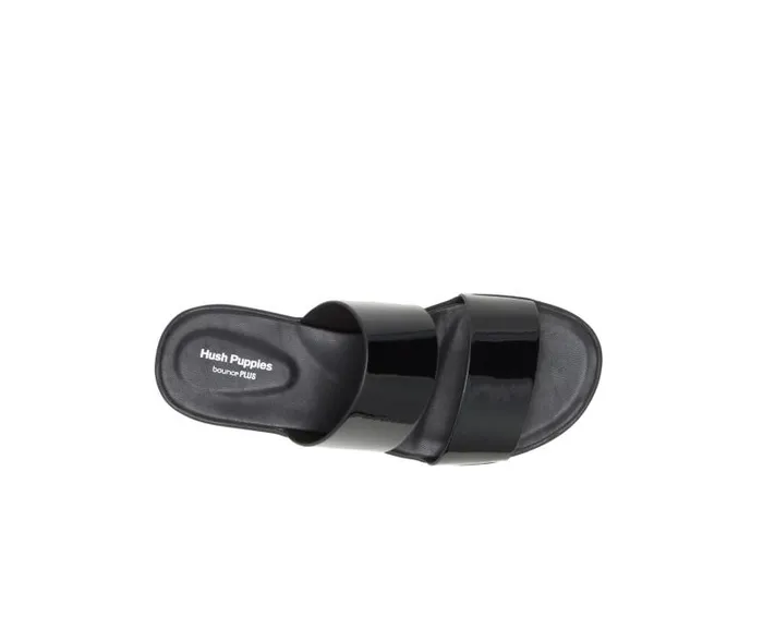 Hush Puppies Sandals Women Brite Jells Slide Black
