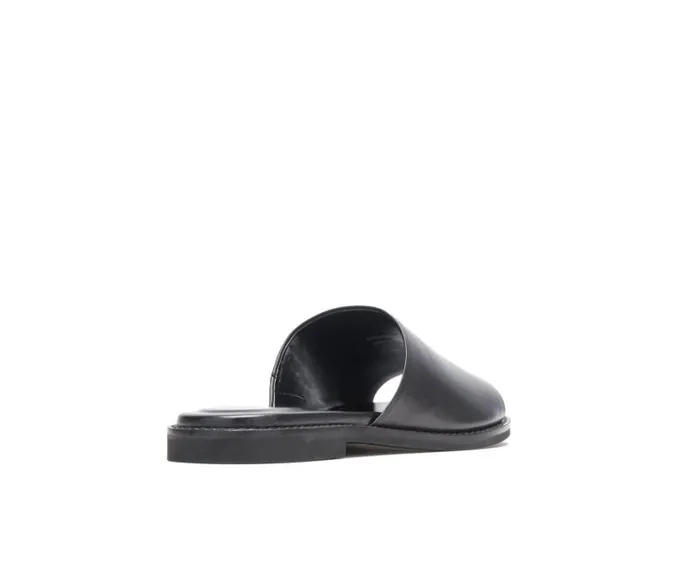 Hush Puppies Sandals Women Lexi Slide Black Leather
