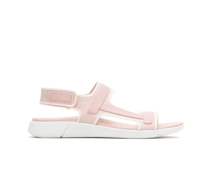 Hush Puppies Sandals Women Willa Knit Rafter Pale Rose Knit