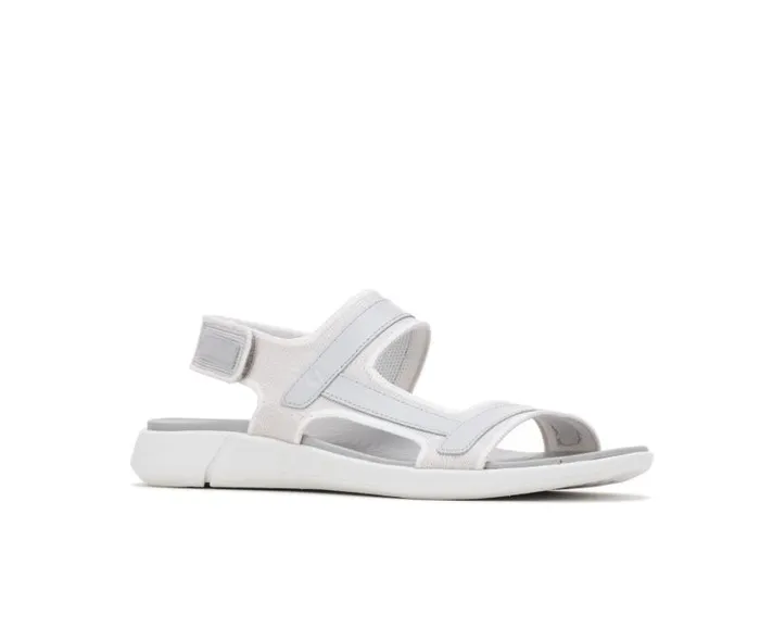 Hush Puppies Sandals Women Willa Knit Rafter Vapor Grey Knit