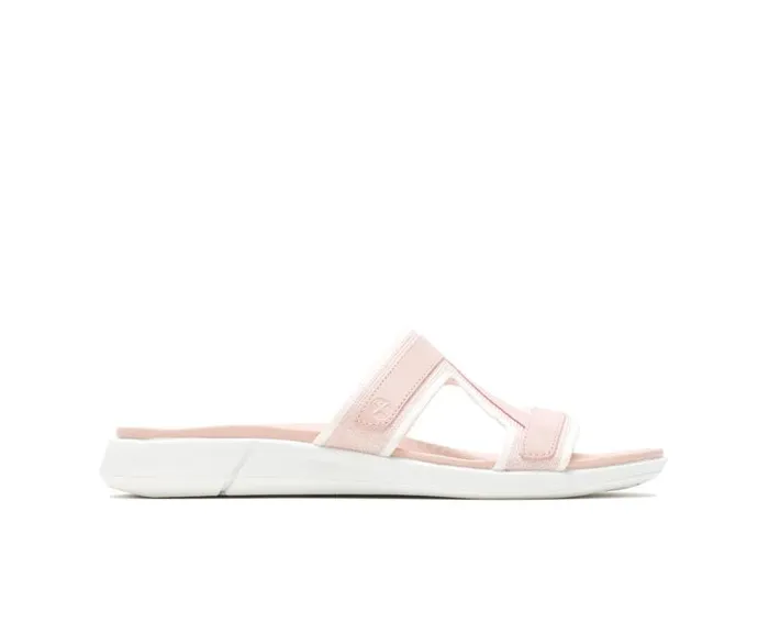 Hush Puppies Sandals Women Willa Knit Slide Pale Rose Knit