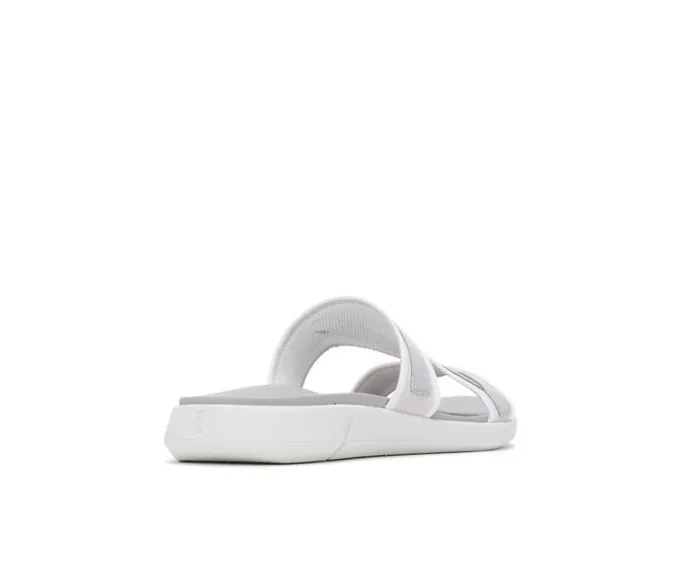 Hush Puppies Sandals Women Willa Knit Slide Vapor Grey Knit