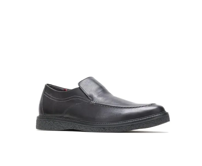 Hush Puppies SlipOns Men Jaden Mt SlipOn Black Leather Hush Puppies SlipOns Men Jaden Mt SlipOn Black Leather
