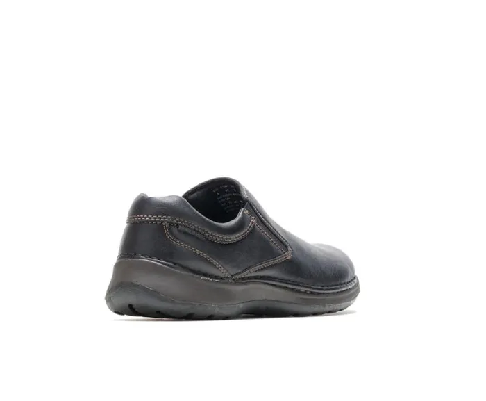 Hush Puppies SlipOns Men Lunar Ii Black Leather Hush Puppies SlipOns Men Lunar Ii Black Leather