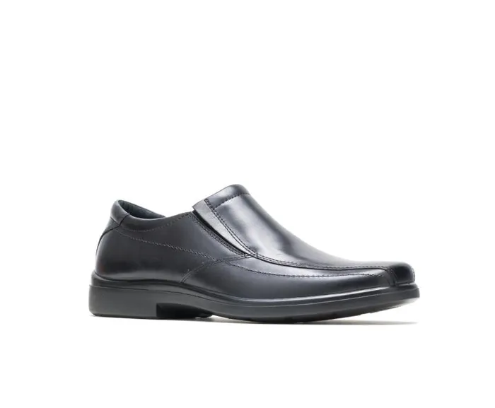 Hush Puppies SlipOns Men Rainmaker Black Leather Hush Puppies SlipOns Men Rainmaker Black Leather