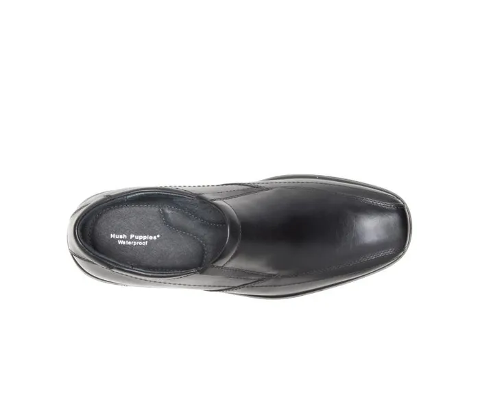 Hush Puppies SlipOns Men Rainmaker Black Leather Hush Puppies SlipOns Men Rainmaker Black Leather