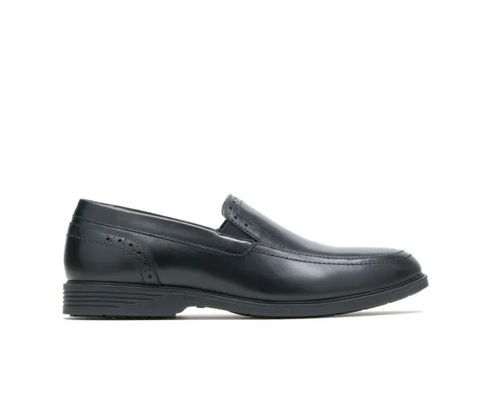 Hush Puppies SlipOns Men Shepsky SlipOn Black Leather
