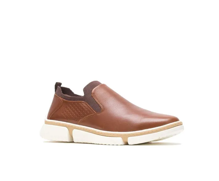 Hush Puppies Sneakers Men Bennet Plain Toe SlipOn Cognac Leather Hush Puppies Sneakers Men Bennet Plain Toe SlipOn Cognac Leather