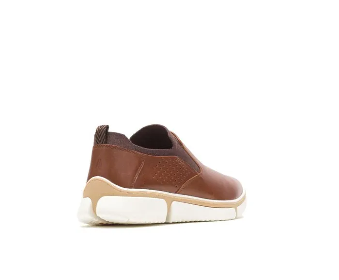 Hush Puppies Sneakers Men Bennet Plain Toe SlipOn Cognac Leather Hush Puppies Sneakers Men Bennet Plain Toe SlipOn Cognac Leather