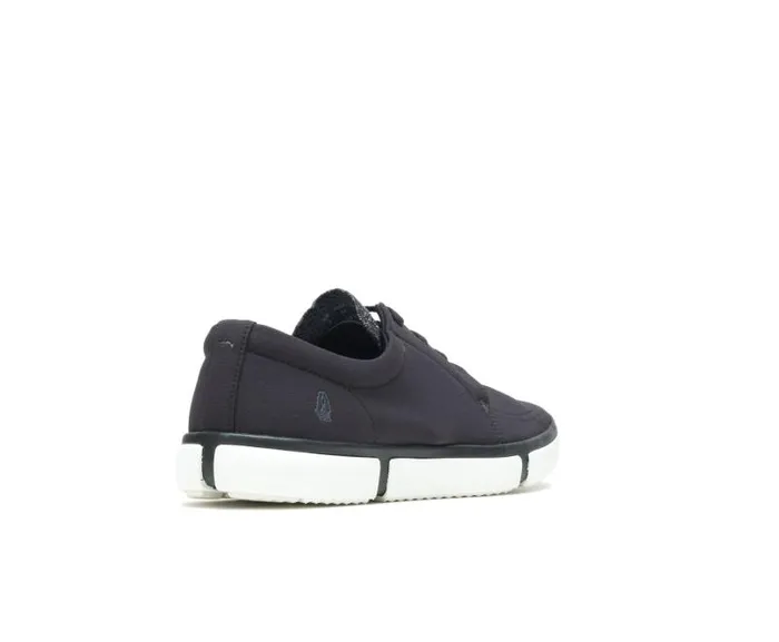 Hush Puppies Sneakers Men Briggs Plain Toe Oxford Black Textile