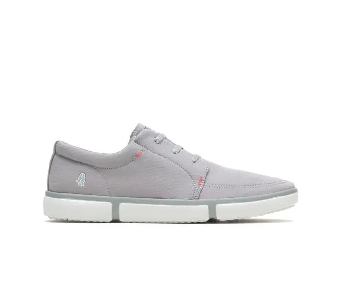 Hush Puppies Sneakers Men Briggs Plain Toe Oxford Frost Grey Textile