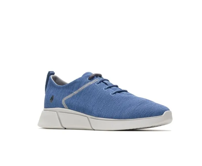Hush Puppies Sneakers Men Cooper Lace Up Deep Sea Blue Knit Hush Puppies Sneakers Men Cooper Lace Up Deep Sea Blue Knit