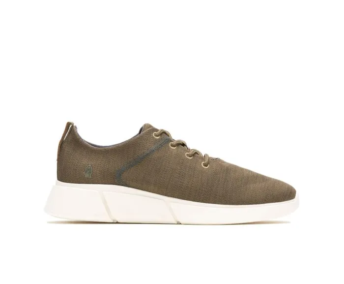 Hush Puppies Sneakers Men Cooper Lace Up Olive Heathered