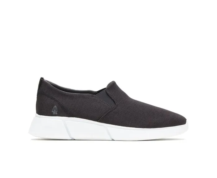 Hush Puppies Sneakers Men Cooper SlipOn Black Heatheredwhite Outsole