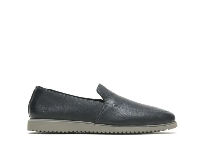 Hush Puppies Sneakers Men Everyday SlipOn Black Leather