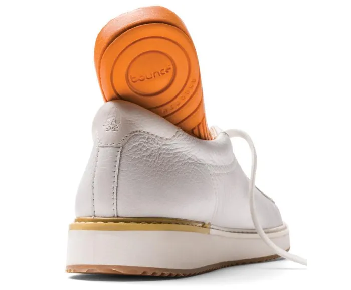 Hush Puppies Sneakers Men Heath Sneaker White Leather Hush Puppies Sneakers Men Heath Sneaker White Leather